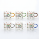 Glass Mug Set - 6 Pcs